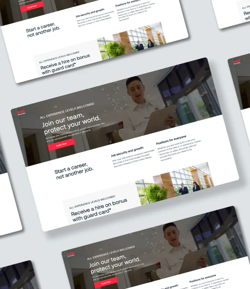 Landing page built by Swimm